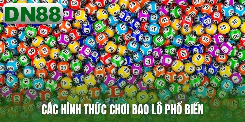 Các hình thức chơi bao lô phổ biến
